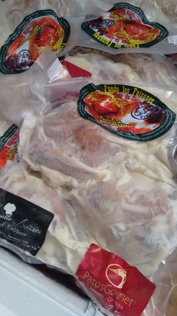 Confit de Pato  muslo de pato confitado Pack 2-4-6-8 uni.