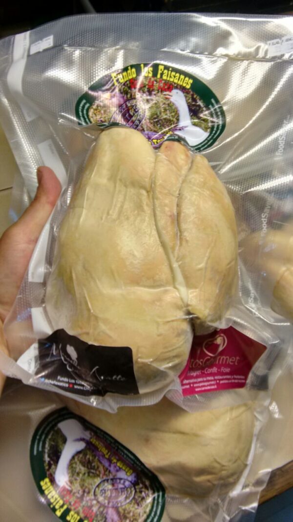 Foie Gras de Ganso Oca Hígado de Ganso al vacío